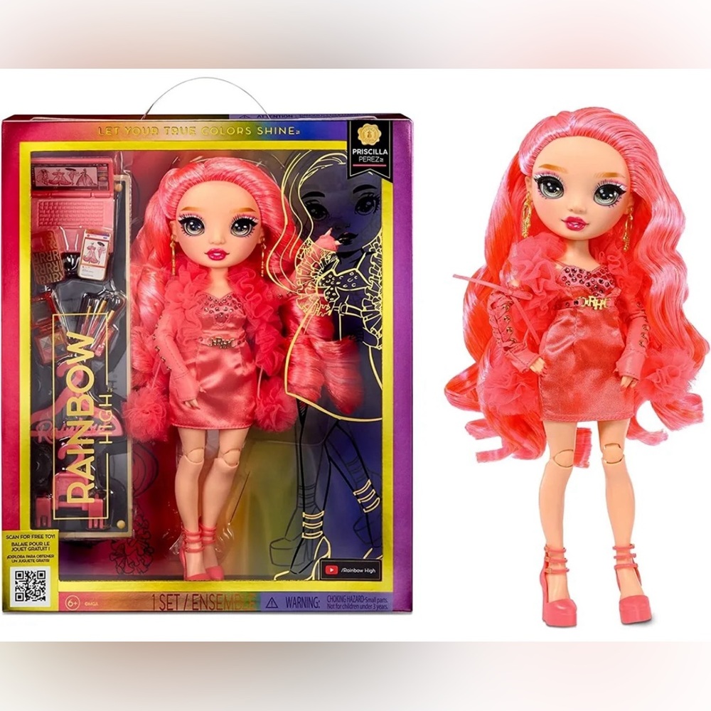 Rainbow High Series 5 Priscilla Perez Pink Fashion Doll New 2023